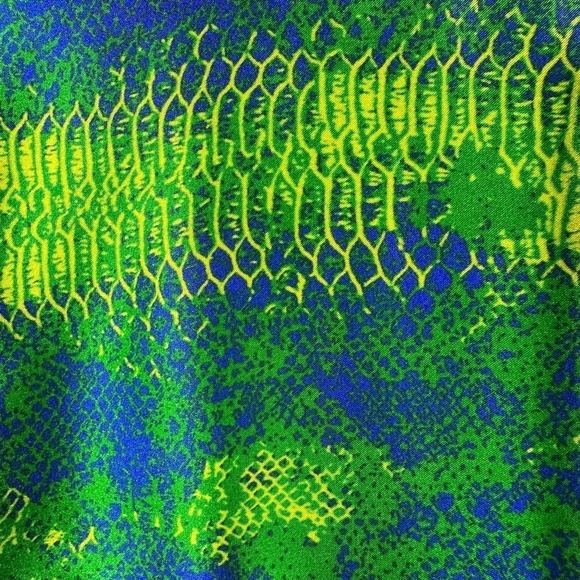 L’AGENCE Madison Shirt Mini Silk Satin Dress size XS Amazon Green - Picture 9 of 10